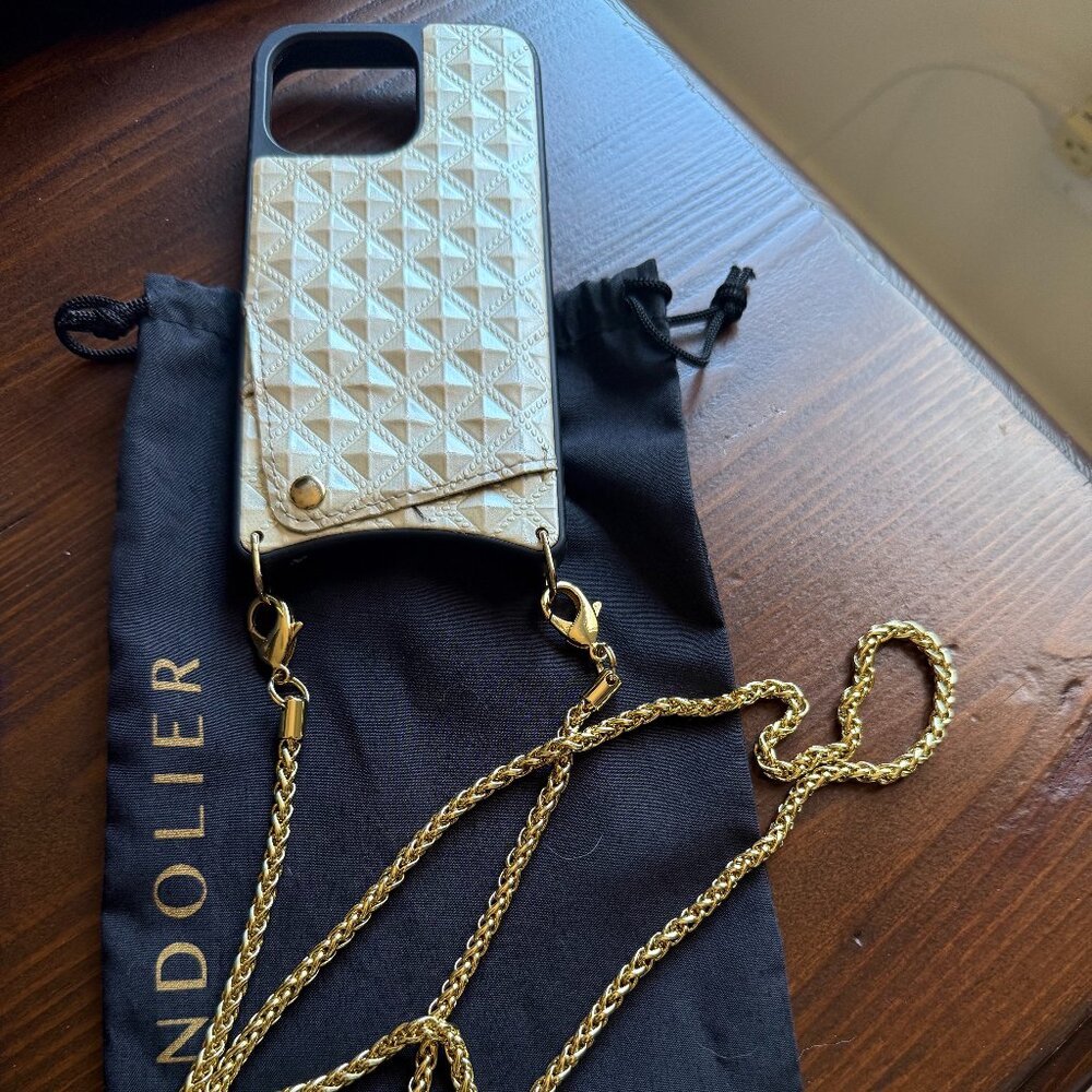 Bandolier Sheila Pyramid Embossed Crossbody Iphone 13 Pro Case